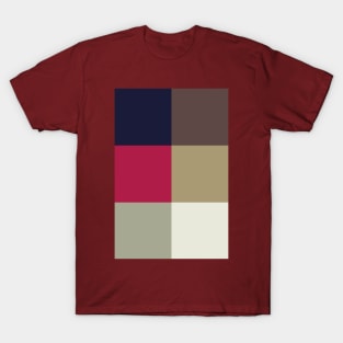 Red Album Color Palette T-Shirt